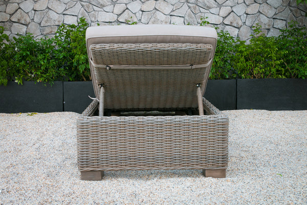 VIG Furniture Renava Knox Outdoor Wicker Sunbed VGATRABD-107