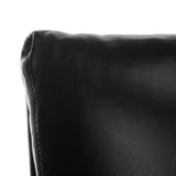 Safavieh Esposito Metal Accent Chair in Black / Silver Couture KNT4097B