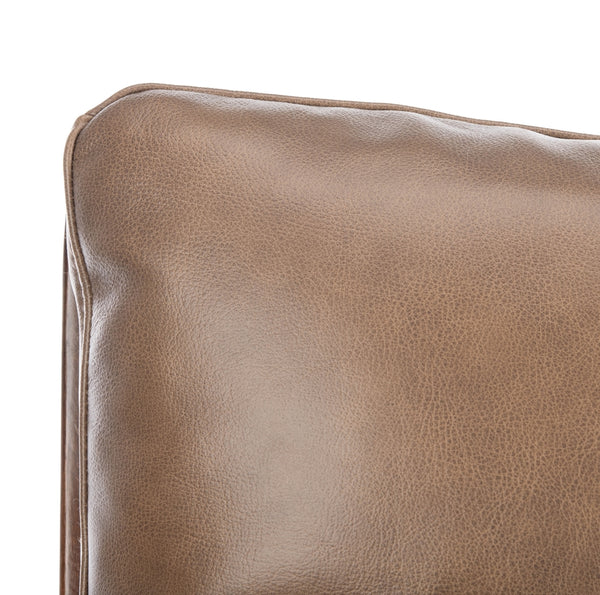 Safavieh Moretti Wood Frame Accent Chair in Dark Brown Couture KNT4100A