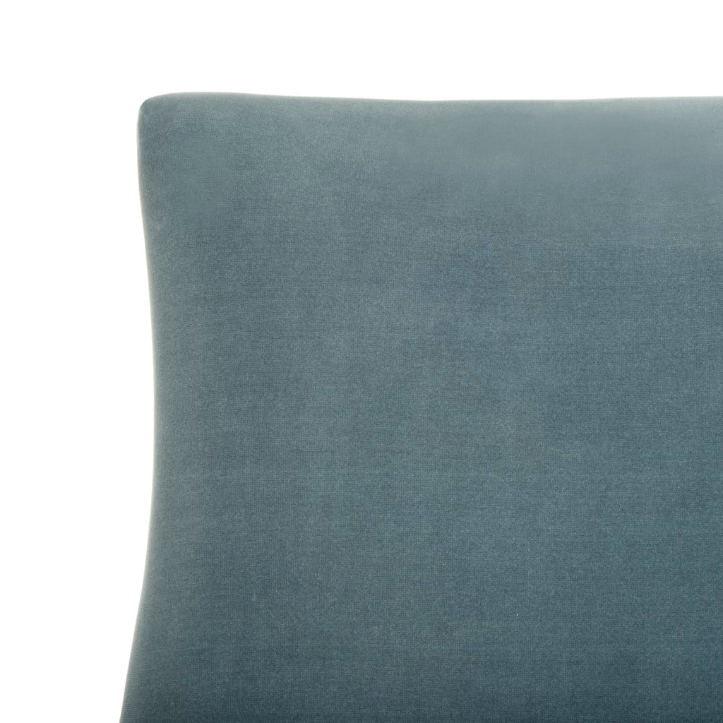 Safavieh De Luca Acrylic Leg Side Chair Seafoam 100% Polyester Acrylic KNT4106A 889048639553