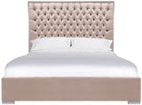 Chester Velvet King Bed