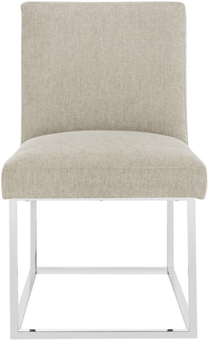Safavieh Jenette Side Chair Velvet Hemingway Silver Polished Stainless Steel Fabric Couture KNT7042B 889048390973