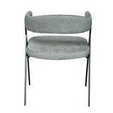 Safavieh Izzy Chenille Dining Chair KNT7067A