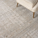 Nourison Nyle NYE06 Bohemian Machine Made Power-loomed Indoor only Area Rug Ivory Multicolor 7'10" x 10'1" 99446106124