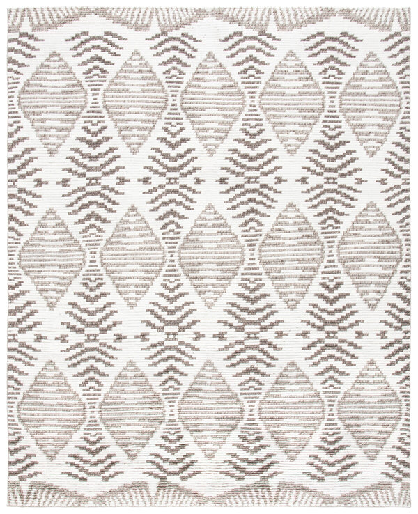 Kenya 175 Hand Knotted 100% Wool Pile Rug Grey / Ivory 100% Wool Pile KNY175F-9