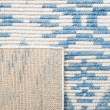 Kenya 175 Hand Knotted 80% Wool, 20% Cotton Rug Light Blue / Ivory 80% Wool, 20% Cotton KNY175L-9