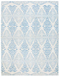 Kenya 175 Hand Knotted 80% Wool, 20% Cotton Rug Light Blue / Ivory 80% Wool, 20% Cotton KNY175L-9