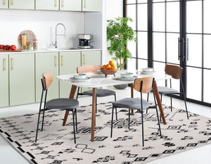 Safavieh Kenya 176 Hand Knotted 90% Cotton/10% Cotton Rug KNY176Z-9