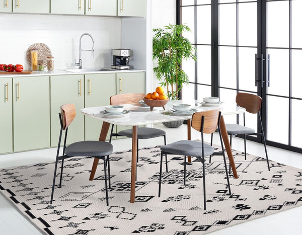 Safavieh Kenya 176 Hand Knotted 90% Cotton/10% Cotton Rug KNY176Z-9