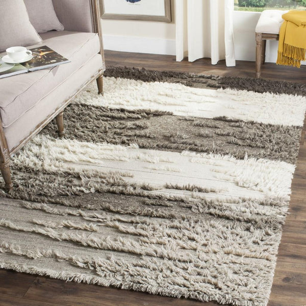 Safavieh Kenya 226 Hand Knotted 90% Wool/10% Cotton Rug KNY226A-3