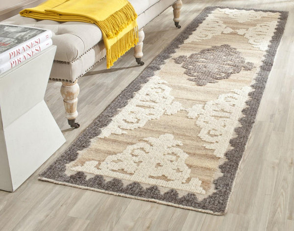 Safavieh Kenya 312 Hand Knotted 80% Wool/20% Cotton Rug KNY312A-2SQ