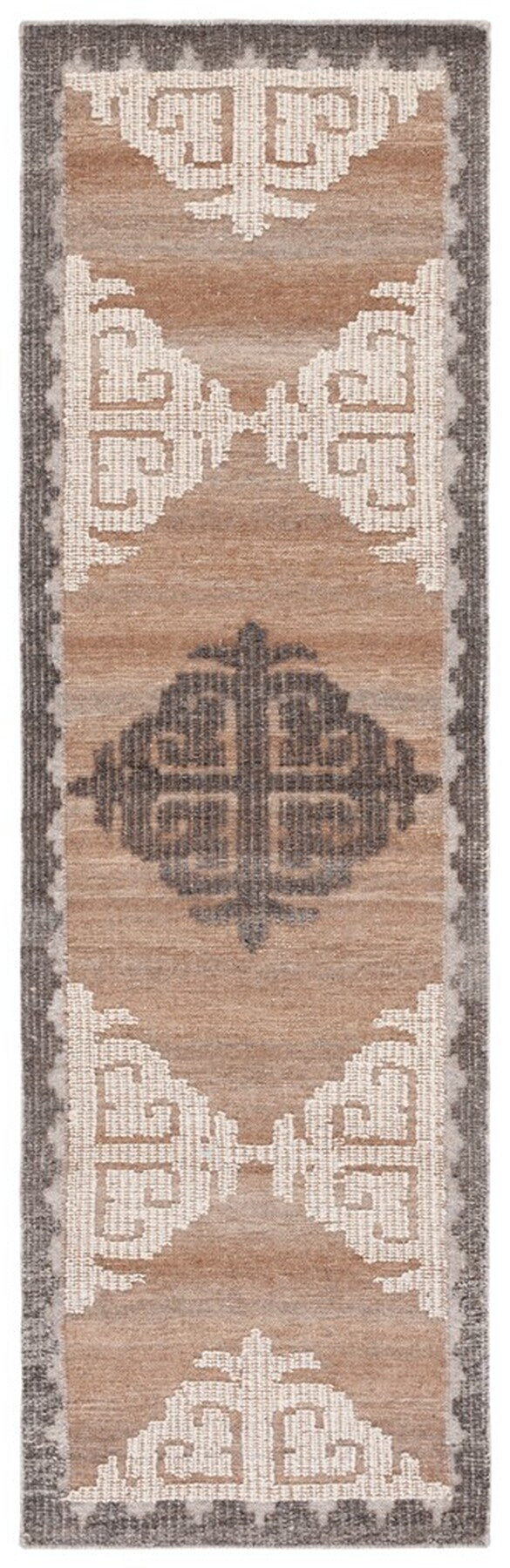 Safavieh Kenya 312 Hand Knotted 80% Wool/20% Cotton Rug KNY312A-2SQ