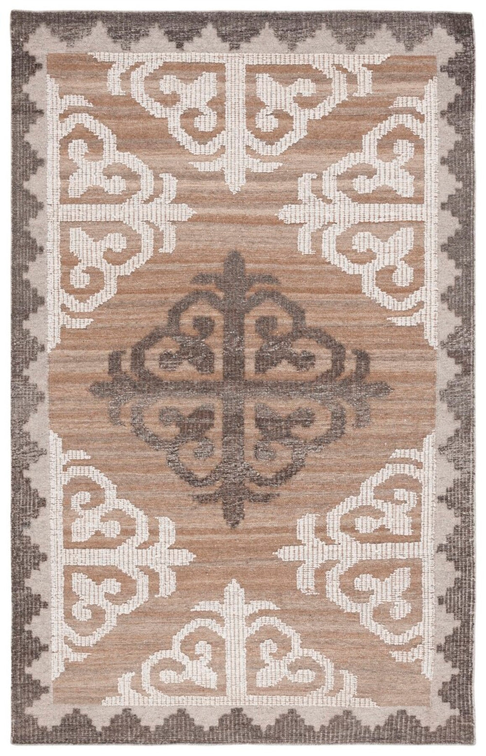 Safavieh Kenya 312 Hand Knotted 80% Wool/20% Cotton Rug KNY312A-2SQ