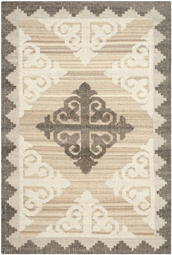 Safavieh Kenya 312 Hand Knotted 80% Wool/20% Cotton Rug KNY312A-2SQ