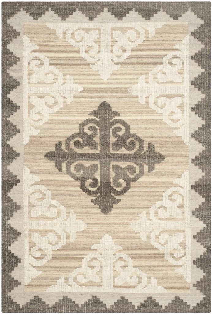 Safavieh Kenya 312 Hand Knotted 80% Wool/20% Cotton Rug KNY312A-2SQ