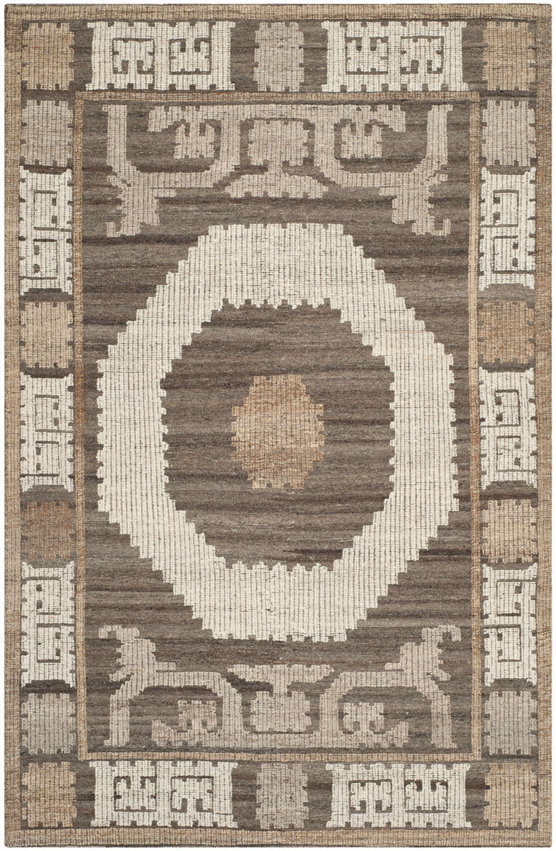Safavieh Kenya 313 Hand Knotted 80% Wool/20% Cotton Rug KNY313A-2SQ