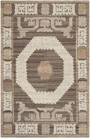 Safavieh Kenya 313 Hand Knotted 80% Wool/20% Cotton Rug KNY313A-2SQ