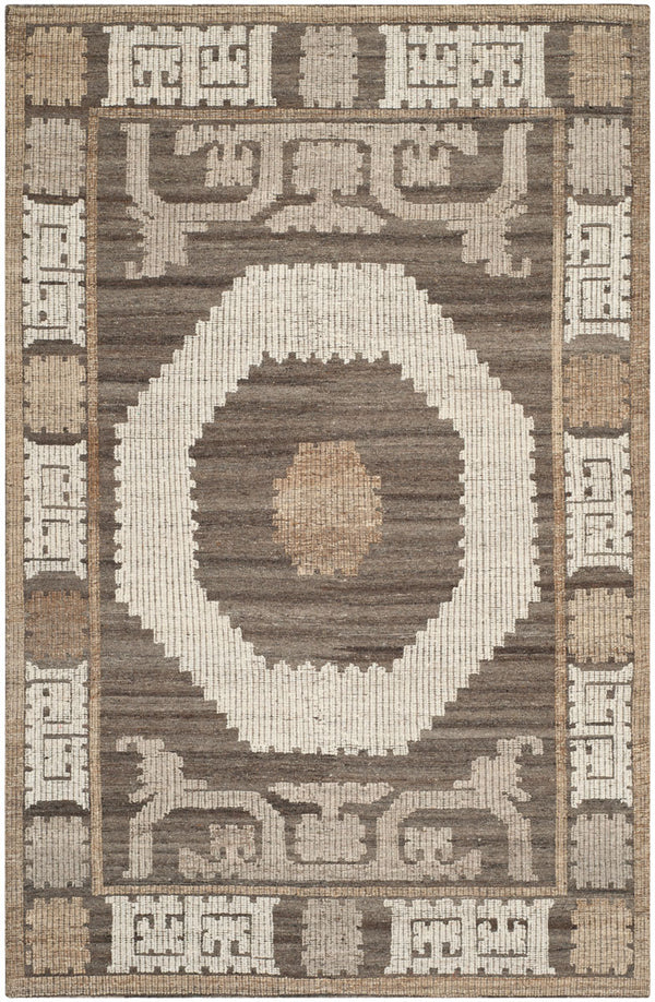 Safavieh Kenya 313 Hand Knotted 80% Wool/20% Cotton Rug KNY313A-2SQ