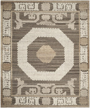 Safavieh Kenya 313 Hand Knotted 80% Wool/20% Cotton Rug KNY313A-2SQ