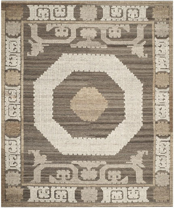Safavieh Kenya 313 Hand Knotted 80% Wool/20% Cotton Rug KNY313A-2SQ