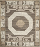 Safavieh Kenya 313 Hand Knotted 80% Wool/20% Cotton Rug KNY313A-2SQ