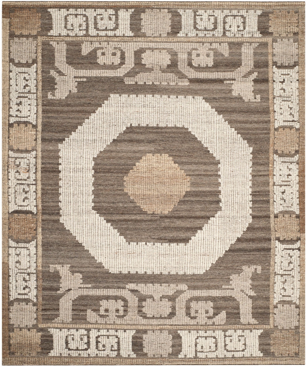 Safavieh Kenya 313 Hand Knotted 80% Wool/20% Cotton Rug KNY313A-2SQ