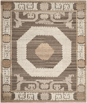 Safavieh Kenya 313 Hand Knotted 80% Wool/20% Cotton Rug KNY313A-2SQ