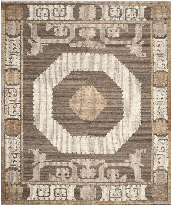 Safavieh Kenya 313 Hand Knotted 80% Wool/20% Cotton Rug KNY313A-2SQ