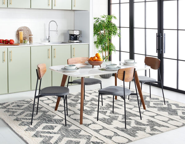 Safavieh Kenya 457 Hand Woven Wool Bohemian Rug KNY457A-9