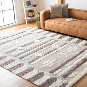 Safavieh Kenya 458 Hand Woven Wool Bohemian Rug KNY458A-9