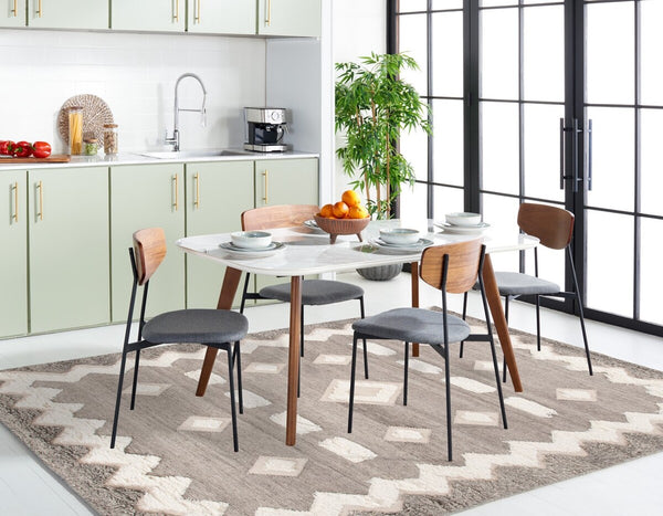 Safavieh Kenya 459 Hand Woven Wool Bohemian Rug KNY459F-9