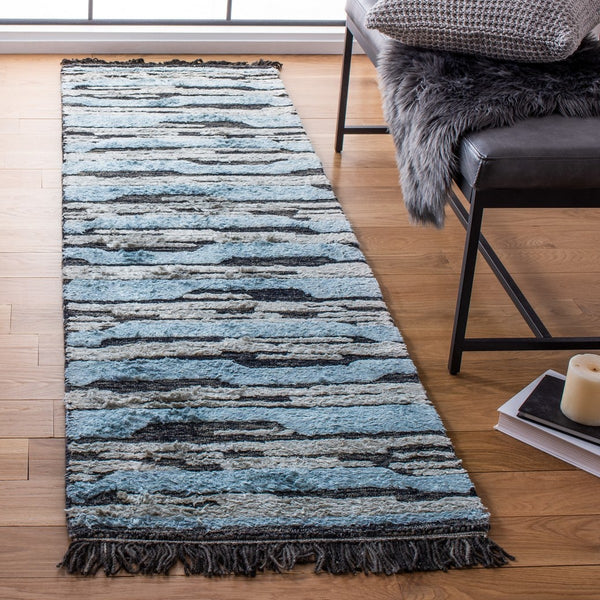 Safavieh Kenya 558 Hand Tufted 60% Bamboo Silk/40% Wool Contemporary Rug KNY558H-3