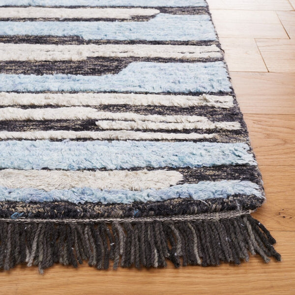 Safavieh Kenya 558 Hand Tufted 60% Bamboo Silk/40% Wool Contemporary Rug KNY558H-3