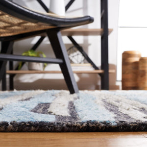 Safavieh Kenya 558 Hand Tufted 60% Bamboo Silk/40% Wool Contemporary Rug KNY558H-3