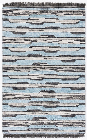 Safavieh Kenya 558 Hand Tufted 60% Bamboo Silk/40% Wool Contemporary Rug KNY558H-3