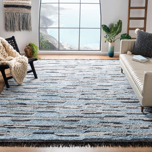 Safavieh Kenya 558 Hand Tufted 60% Bamboo Silk/40% Wool Contemporary Rug KNY558H-3