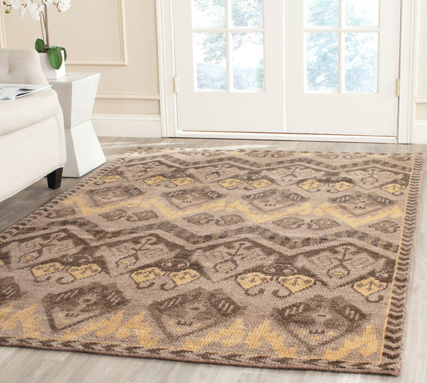 Safavieh Kenya Hand Knotted 80% Wool/20% Cotton Rug KNY656A-2