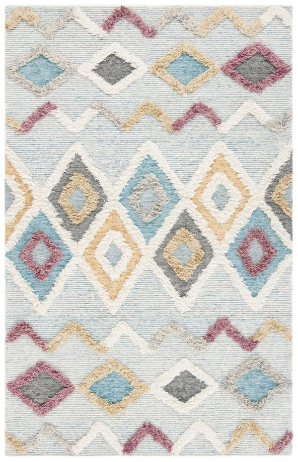 Safavieh Kenya 663 Hand Tufted Wool Contemporary Rug KNY663F-9