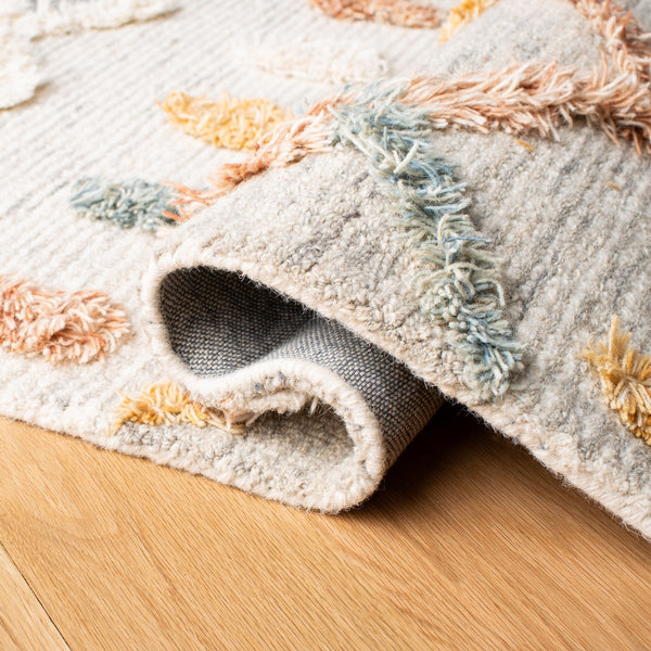 Safavieh Kenya 664 Hand Tufted Wool Contemporary Rug KNY664A-9SQ