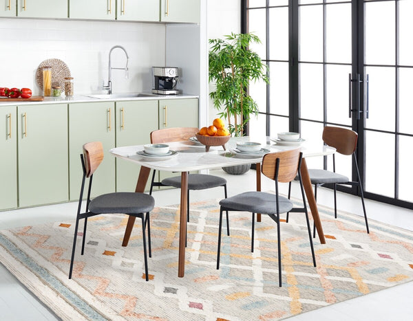 Safavieh Kenya 664 Hand Tufted Wool Contemporary Rug KNY664A-9SQ