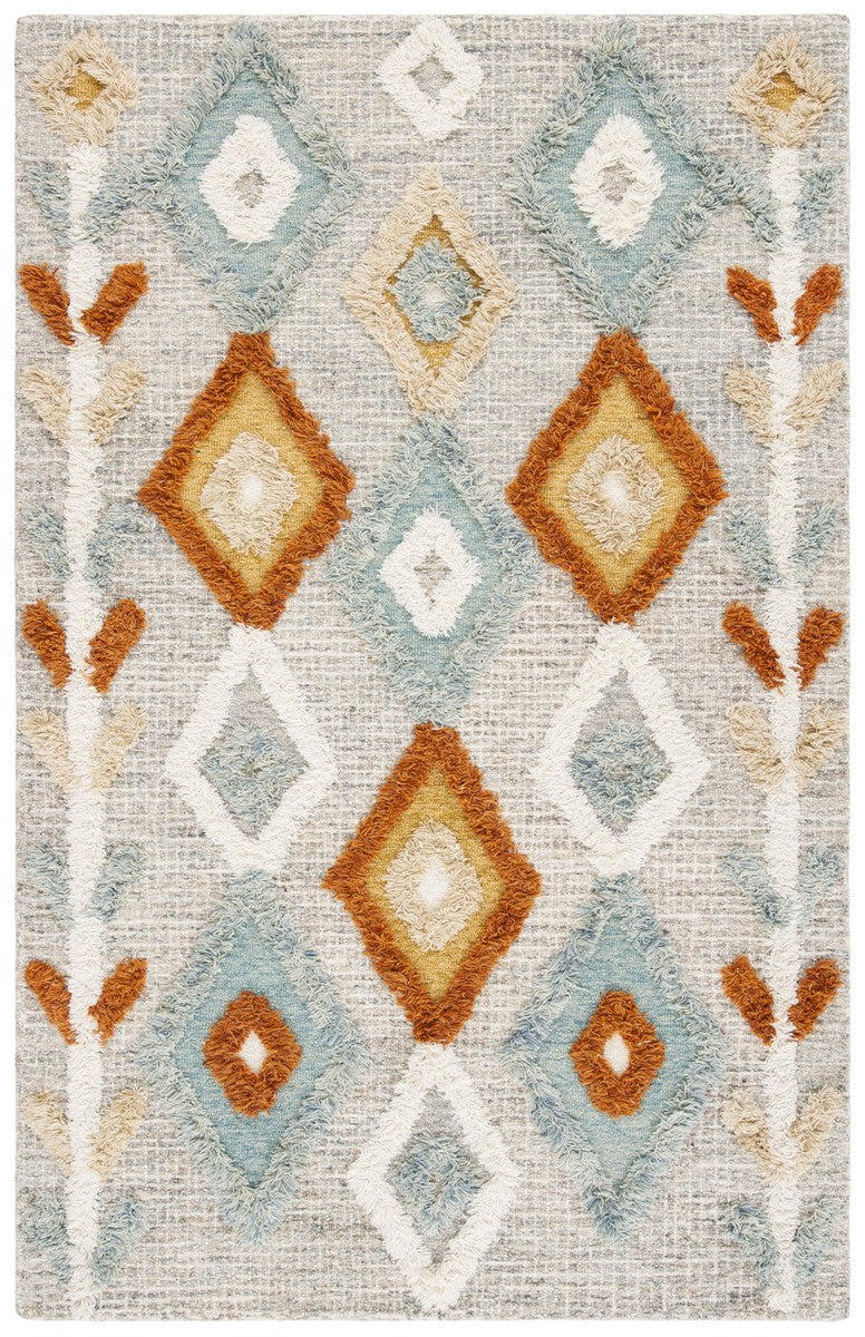 Safavieh Kenya 665 Hand Tufted Wool Contemporary Rug KNY665F-9