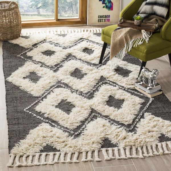 Safavieh Kenya 903 Hand Knotted 80% Wool/20% Cotton Rug KNY903H-3