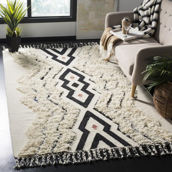 Safavieh Kenya 905 Hand Knotted 80% Wool/20% Cotton Rug KNY905A-7SQ