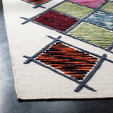 Kenya 911 Hand Knotted 80% Wool, 20% Cotton Rug Ivory / Multi 80% WOOL, 20% COTTON KNY911A-9