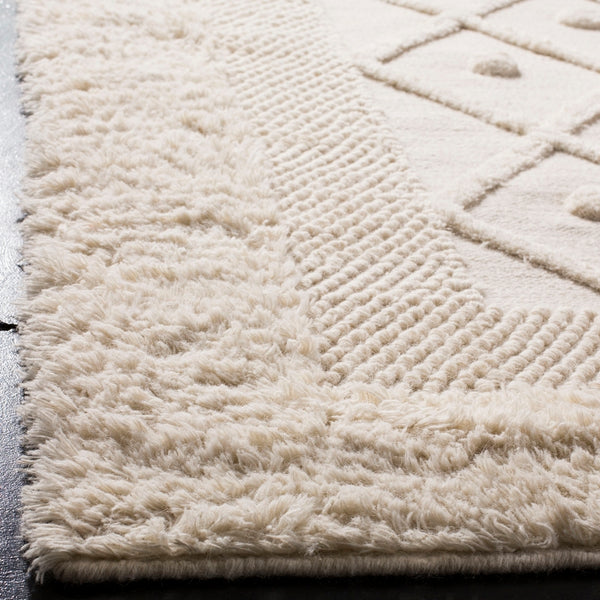 Safavieh Kenya 952 Hand Knotted 90% Wool/10% Cotton Contemporary Rug KNY952A-6SQ