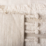 Kenya 958  Hand Woven 100% Wool Pile Rug Ivory / Beige