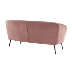 VIG Furniture Divani Casa Koeing - Modern Coral Fabric Sofa VGHCJYM2008-CRL