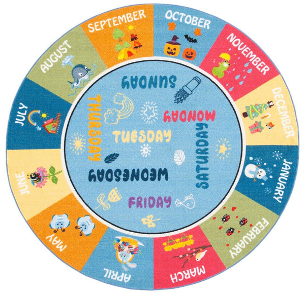 Safavieh Kids Playhouse 224 Power Loomed Polyamide Kids Rug KPH224M-8