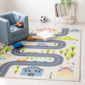 Safavieh Kids Playhouse 227 Power Loomed Polyamide Kids Rug KPH227A-9