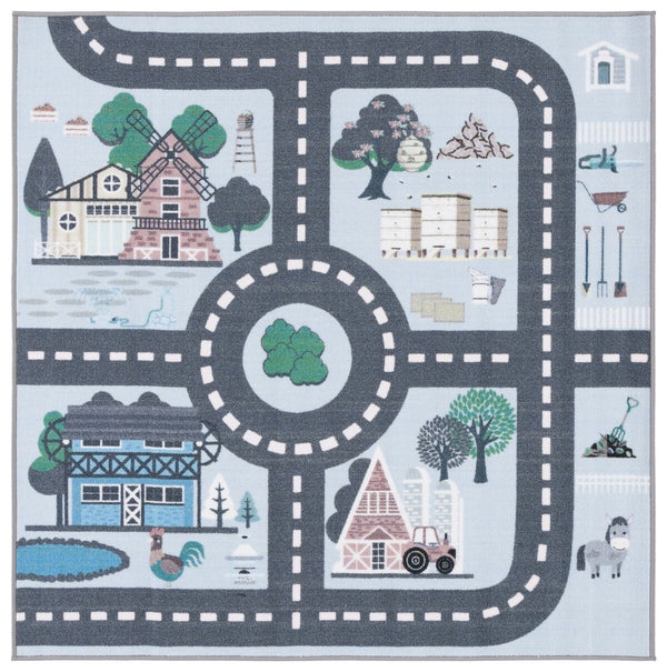 Safavieh Kids Playhouse 232 Power Loomed Polyamide Kids Rug KPH232M-8